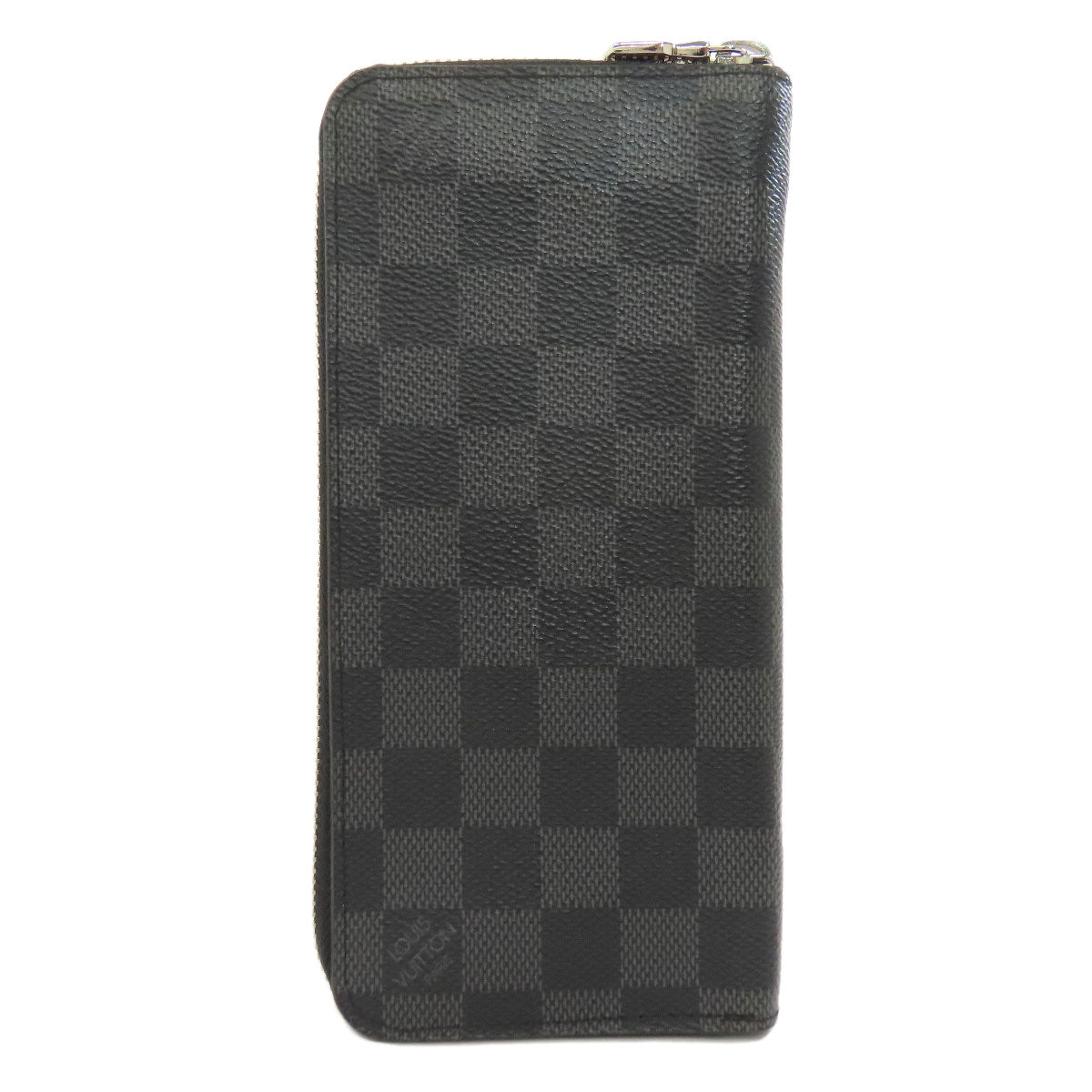 LOUIS VUITTON Zippy wallet Vertical Long wallet (with coin pocket) Damier canvas Ladies [Used]