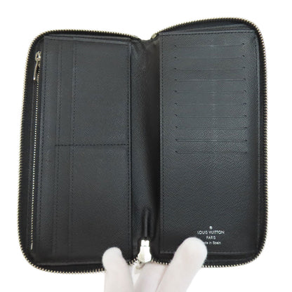 LOUIS VUITTON Zippy wallet Vertical Long wallet (with coin pocket) Damier canvas Ladies [Used]