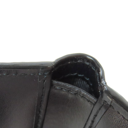 PRADA logo Bifold Wallet No Coin Pocket Leather mens [Used]