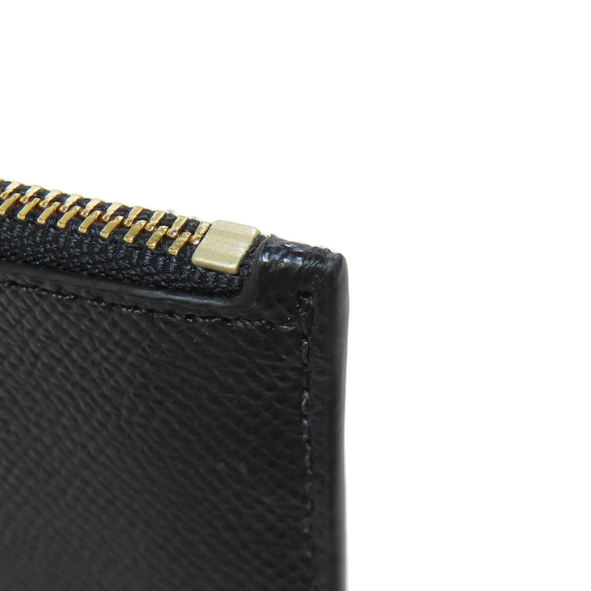 COACH F57854 With key ring coin purse Leather Ladies [Used]