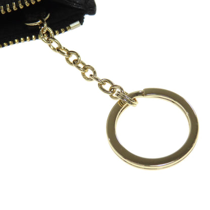 COACH F57854 With key ring coin purse Leather Ladies [Used]