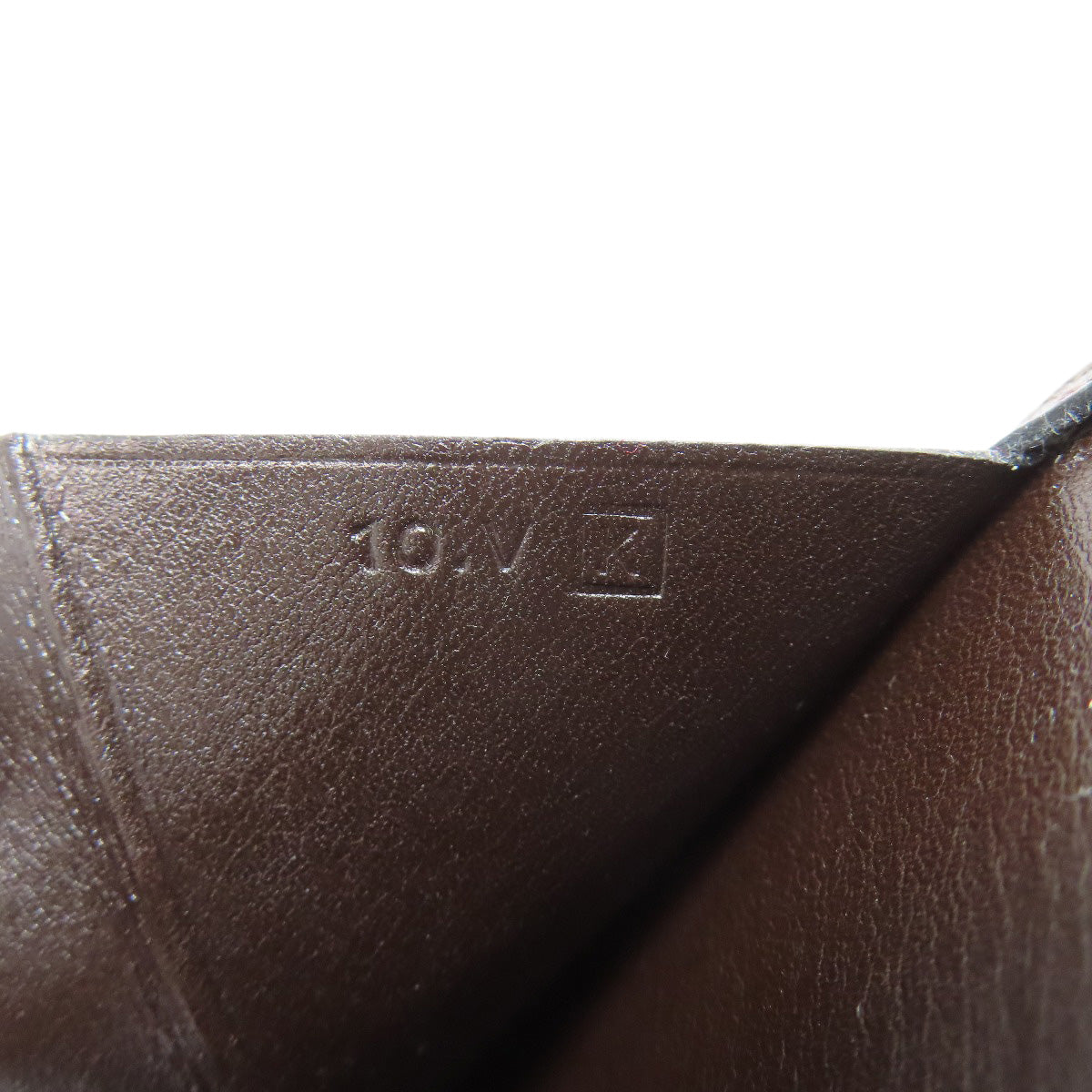 HERMES Bareness Free SilverHardware Long wallet (with coin pocket) Box calf Ladies [Used]