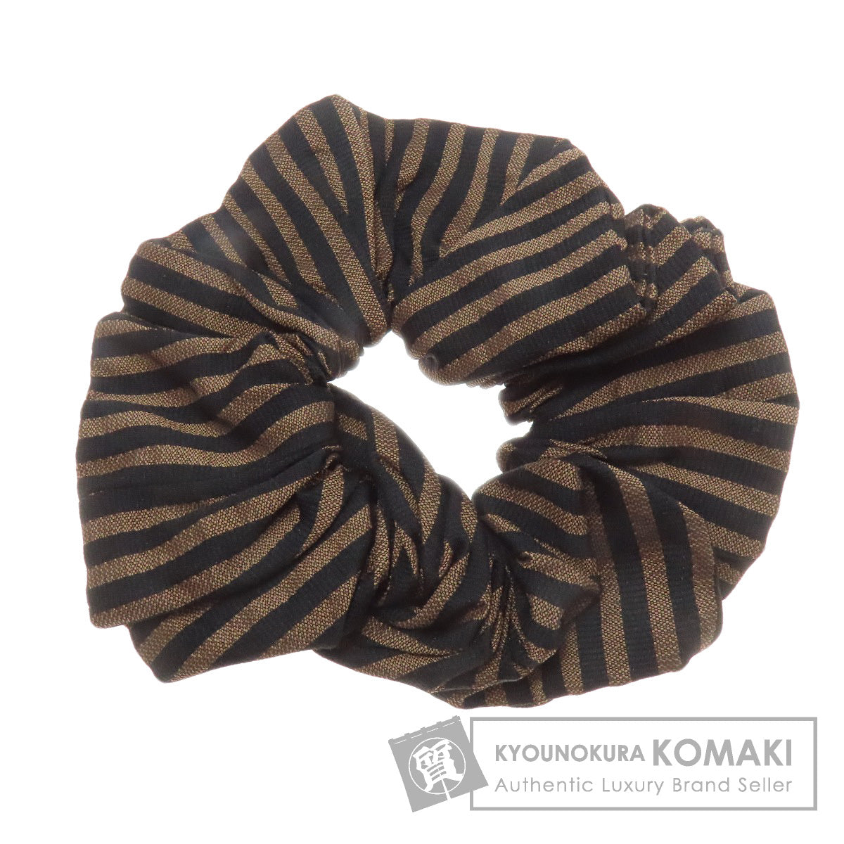 FENDI   Scrunchie Pecan hair accessory  Canvas Ladies [Used]