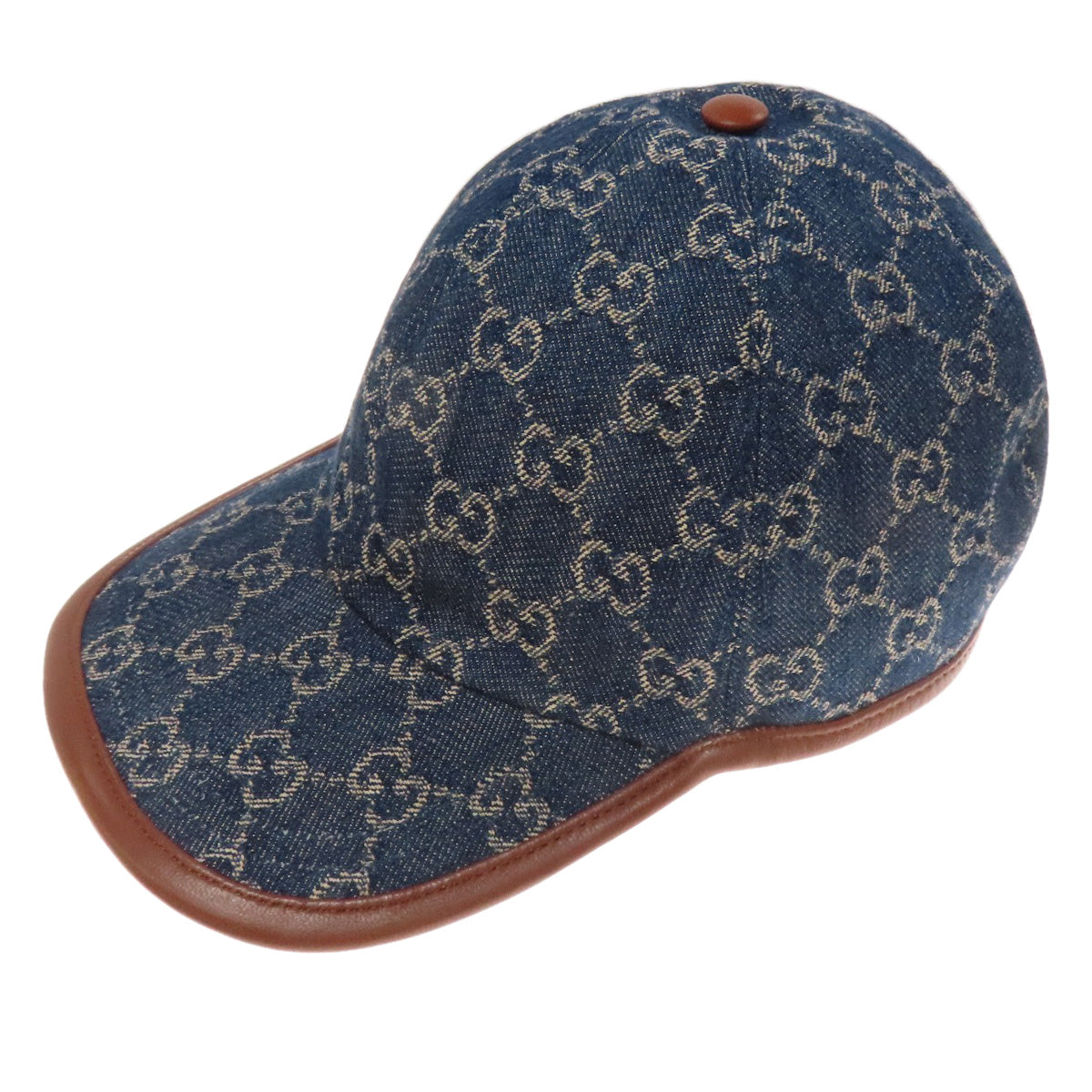 GUCCI 656206 GG canvas baseball cap hat Canvas Ladies [Used]