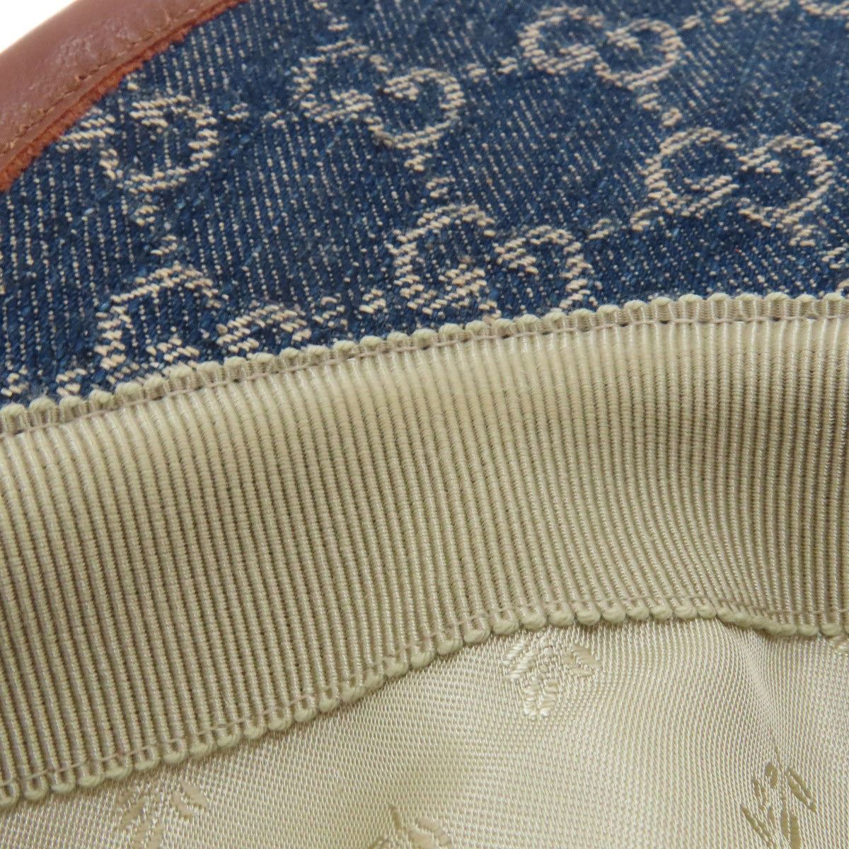 GUCCI 656206 GG canvas baseball cap hat Canvas Ladies [Used]