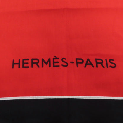 HERMES Horse pattern Stall Cotton Ladies [Used]