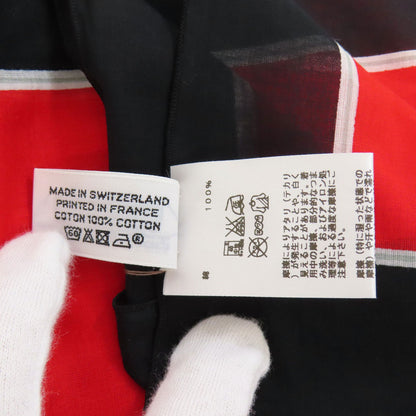 HERMES Horse pattern Stall Cotton Ladies [Used]