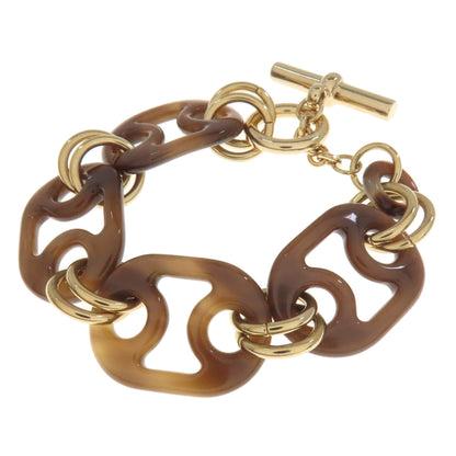 HERMES   Eurydice Bracelet Bracelet  Buffalo horn MetalLadies [Used]