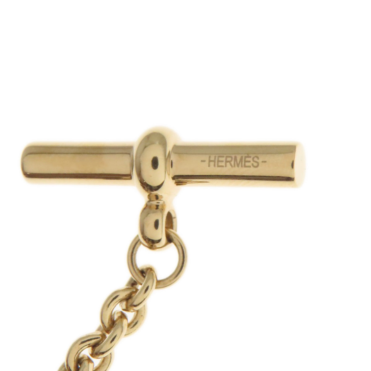 HERMES   Eurydice Bracelet Bracelet  Buffalo horn MetalLadies [Used]