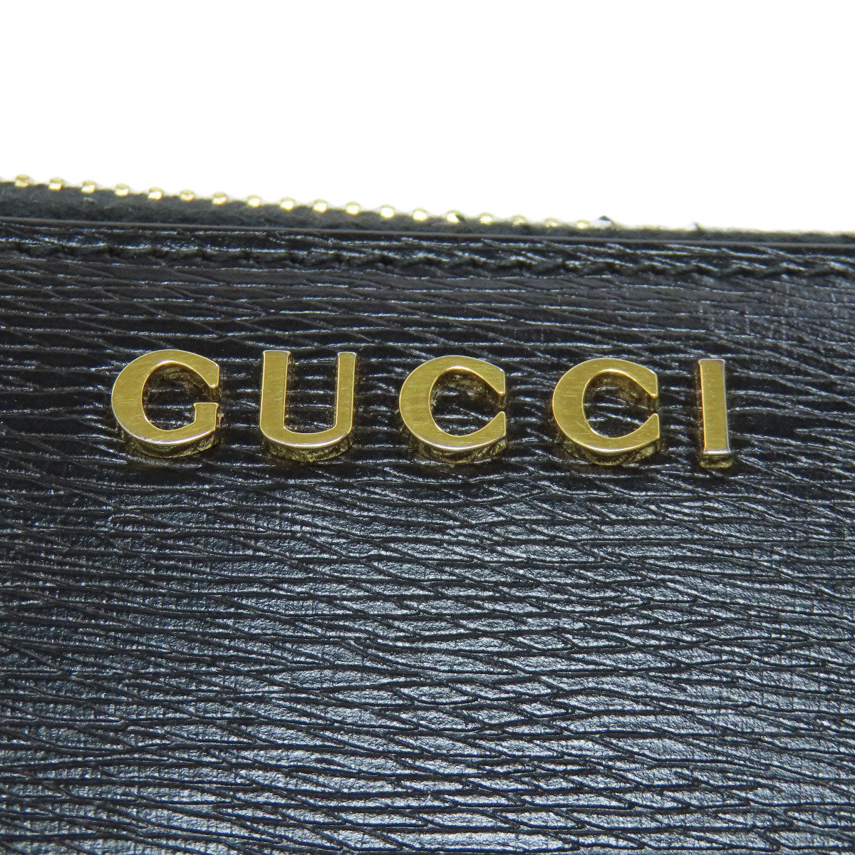 GUCCI 772642 logo Long wallet (with coin pocket) Leather Ladies [Used]