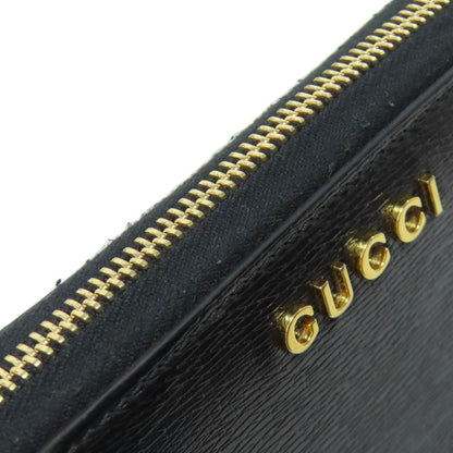 GUCCI 772642 logo Long wallet (with coin pocket) Leather Ladies [Used]