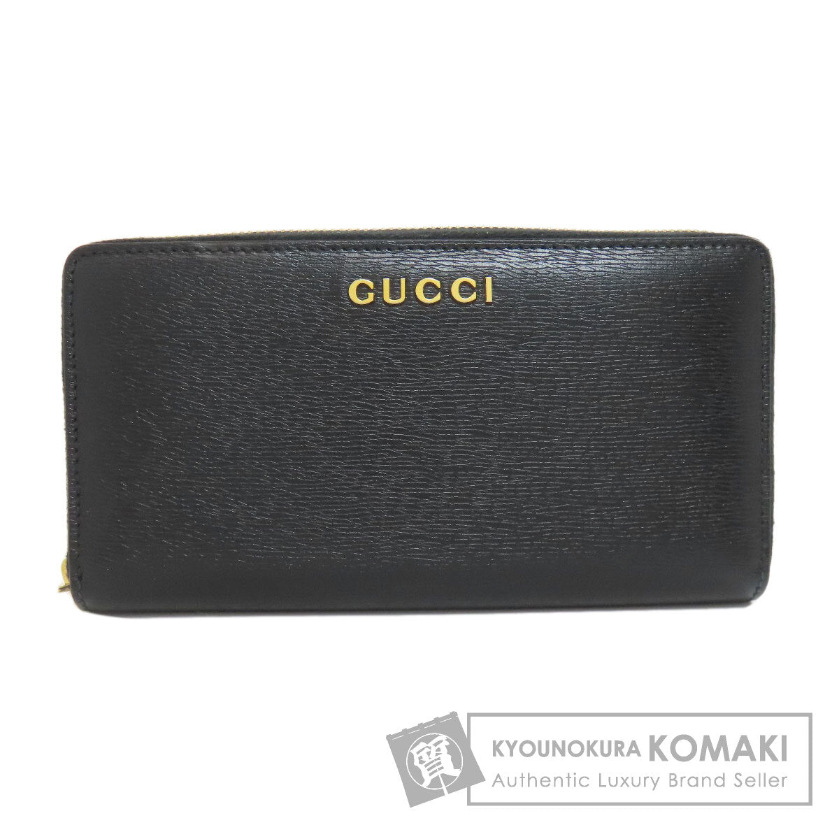 GUCCI 772642 logo Long wallet (with coin pocket) Leather Ladies [Used]