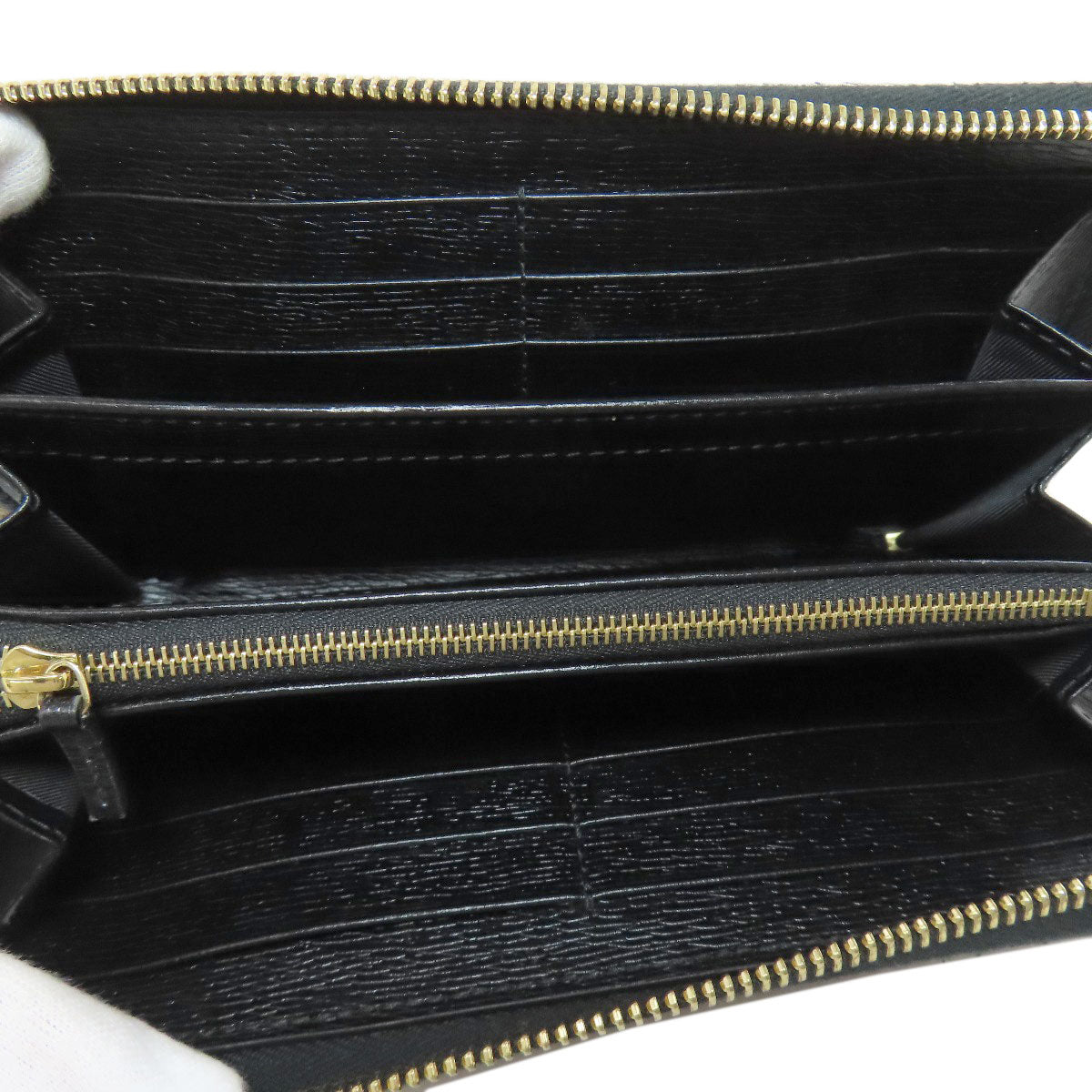 GUCCI 772642 logo Long wallet (with coin pocket) Leather Ladies [Used]