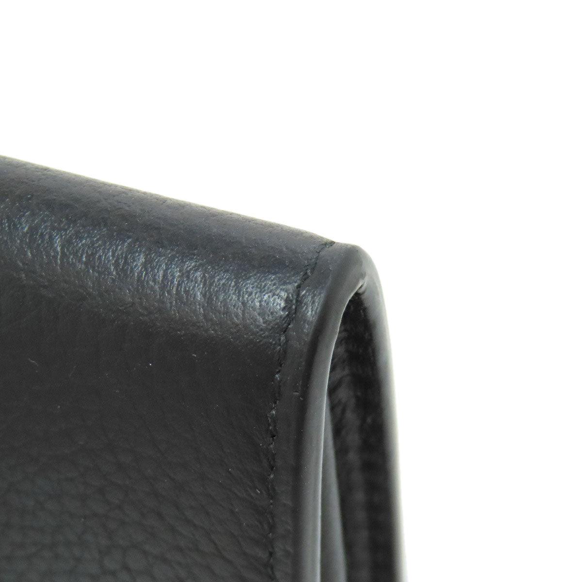 CHRISTIAN DIOR logo coin purse Leather Ladies [Used]