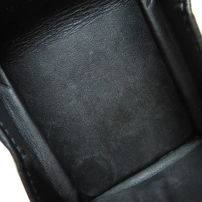 CHRISTIAN DIOR logo coin purse Leather Ladies [Used]