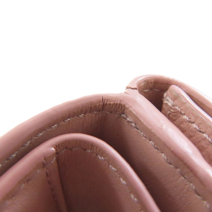 CELINE Tri-fold wallet Bifold Wallet with Coin Pocket Leather Ladies [Used]