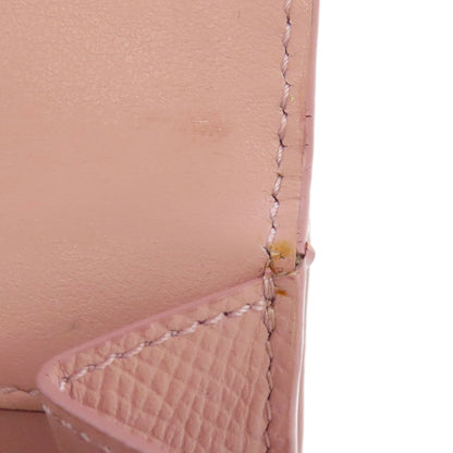 CELINE Tri-fold wallet Bifold Wallet with Coin Pocket Leather Ladies [Used]