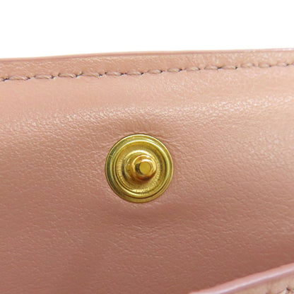 CELINE Tri-fold wallet Bifold Wallet with Coin Pocket Leather Ladies [Used]