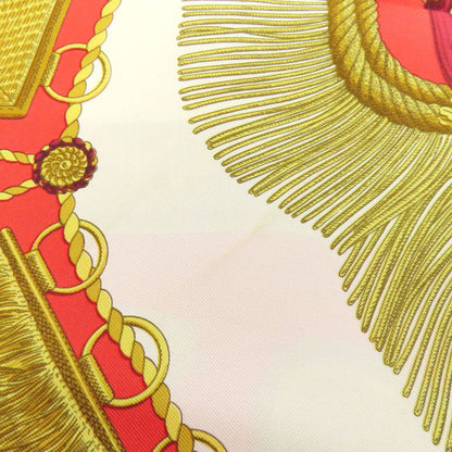 HERMES Carre90 saber decorative bag Scarf Silk Ladies [Used]