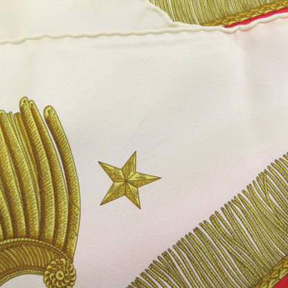 HERMES Carre90 saber decorative bag Scarf Silk Ladies [Used]