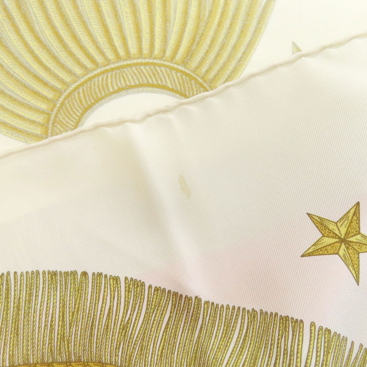 HERMES Carre90 saber decorative bag Scarf Silk Ladies [Used]