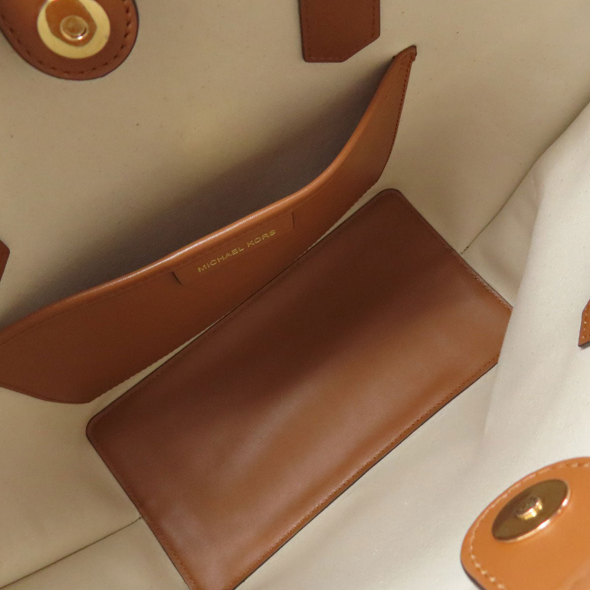 Michael Kors Jane Tote Bag Canvas Ladies [Used]