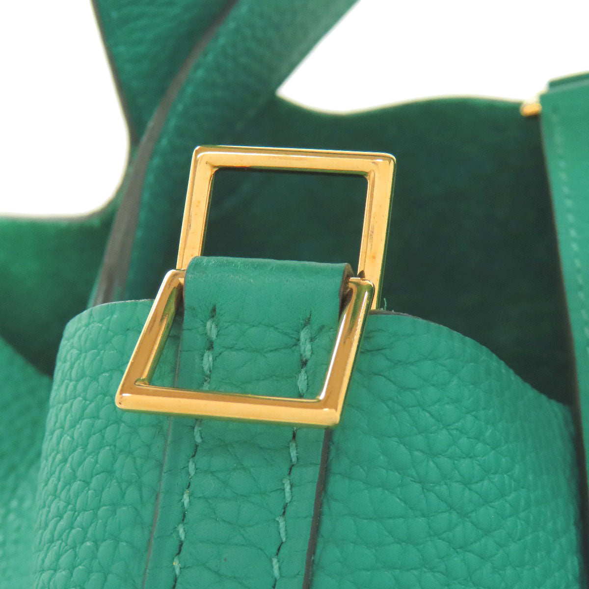 HERMES Picotin Lock PM GoldHardware Handbag Taurillon Clemence Ladies [Used]