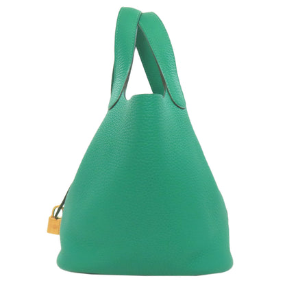 HERMES Picotin Lock PM GoldHardware Handbag Taurillon Clemence Ladies [Used]