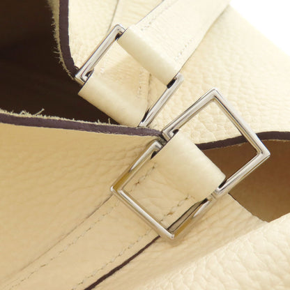 HERMES Picotin Lock MM SilverHardware Handbag Taurillon Clemence Ladies [Used]