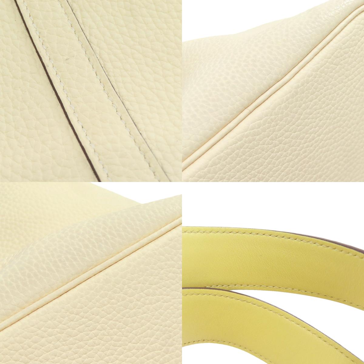 HERMES Picotin Lock MM SilverHardware Handbag Taurillon Clemence Ladies [Used]