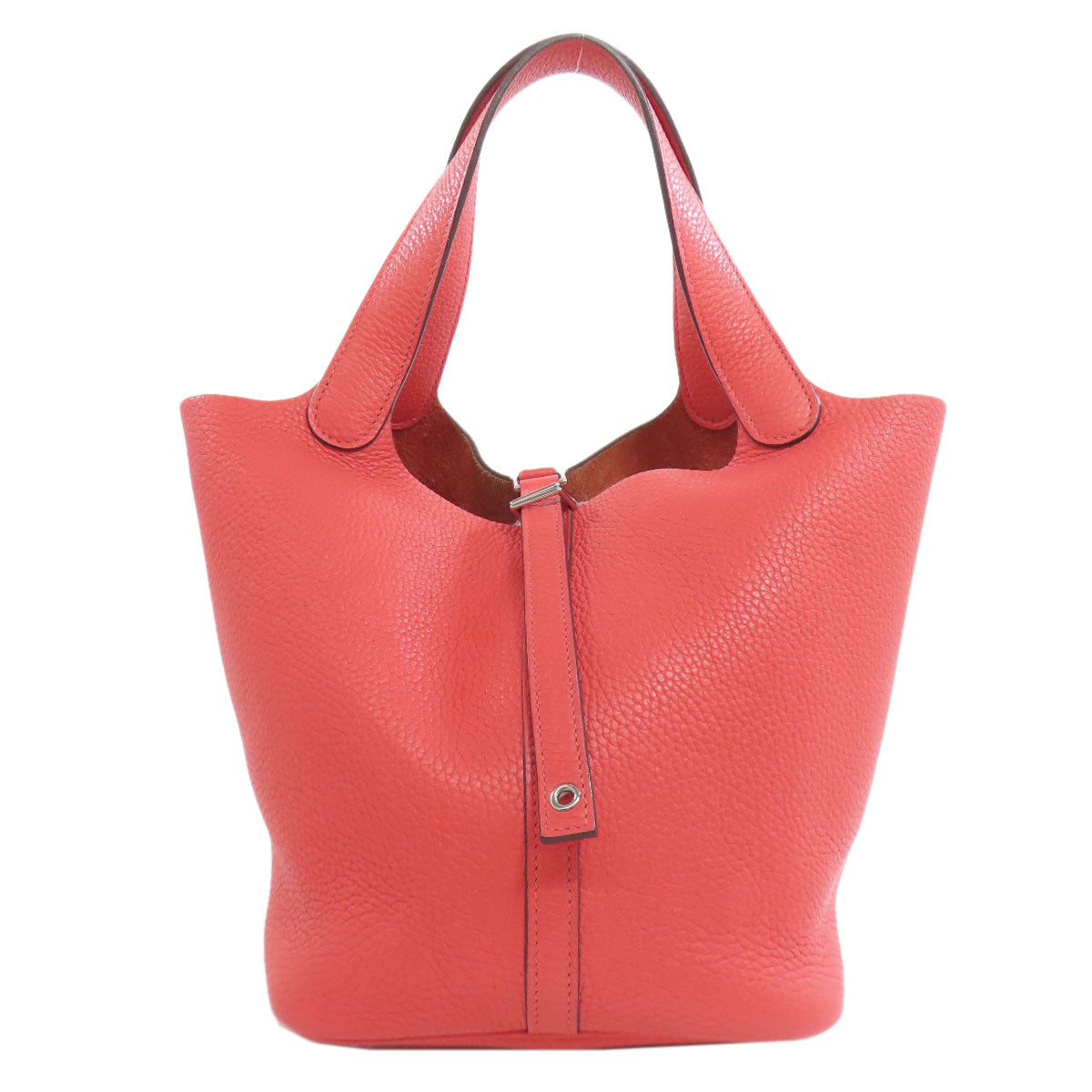 HERMES Picotin Lock MM SilverHardware Handbag Taurillon Clemence Ladies [Used]