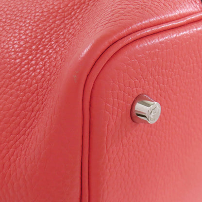 HERMES Picotin Lock MM SilverHardware Handbag Taurillon Clemence Ladies [Used]