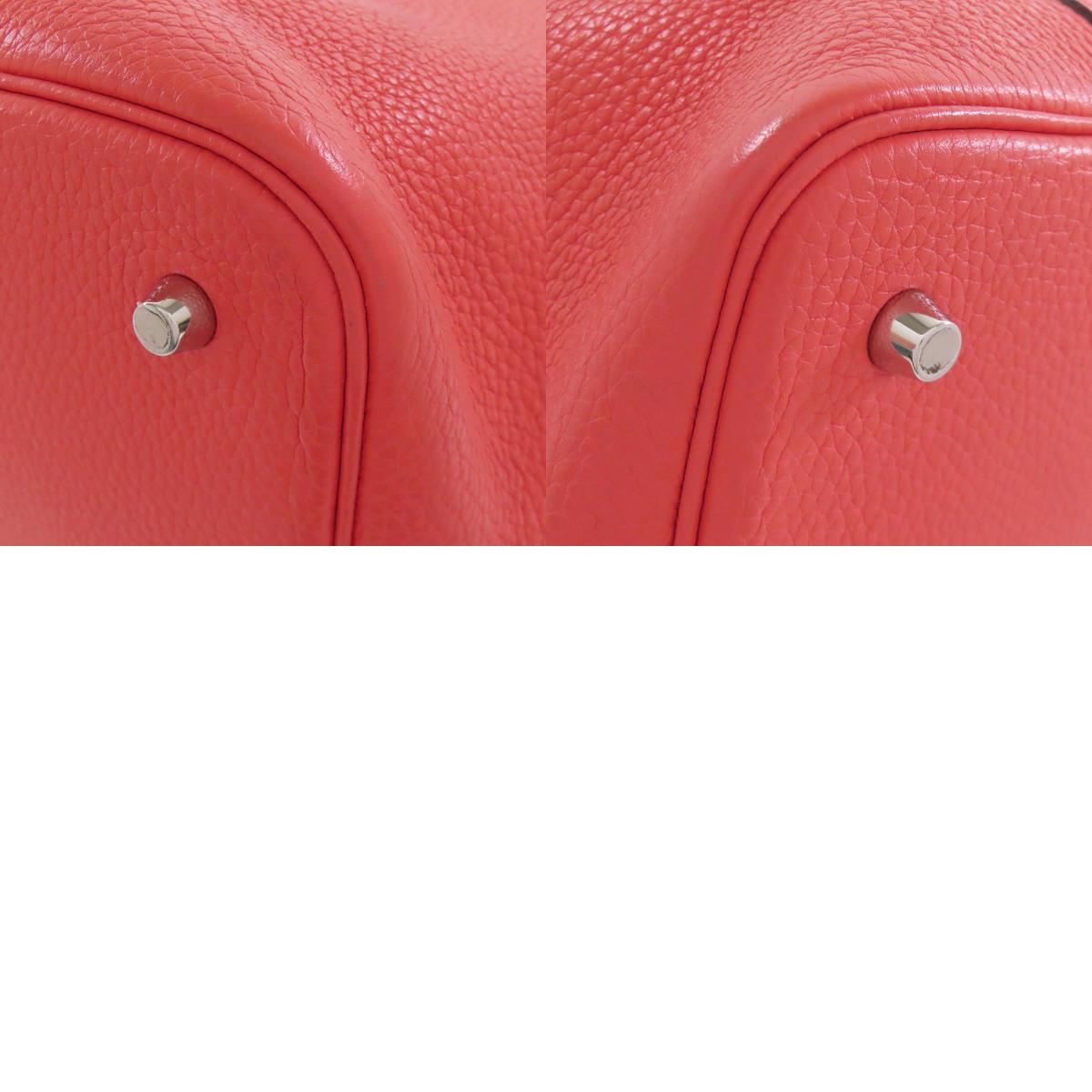 HERMES Picotin Lock MM SilverHardware Handbag Taurillon Clemence Ladies [Used]