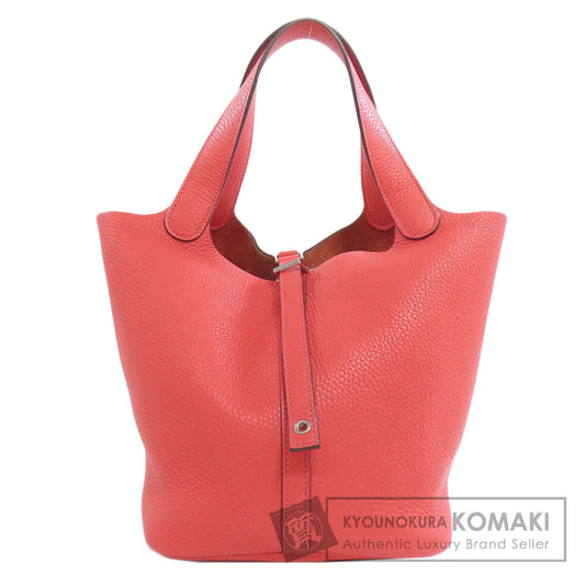 HERMES Picotin Lock MM SilverHardware Handbag Taurillon Clemence Ladies [Used]