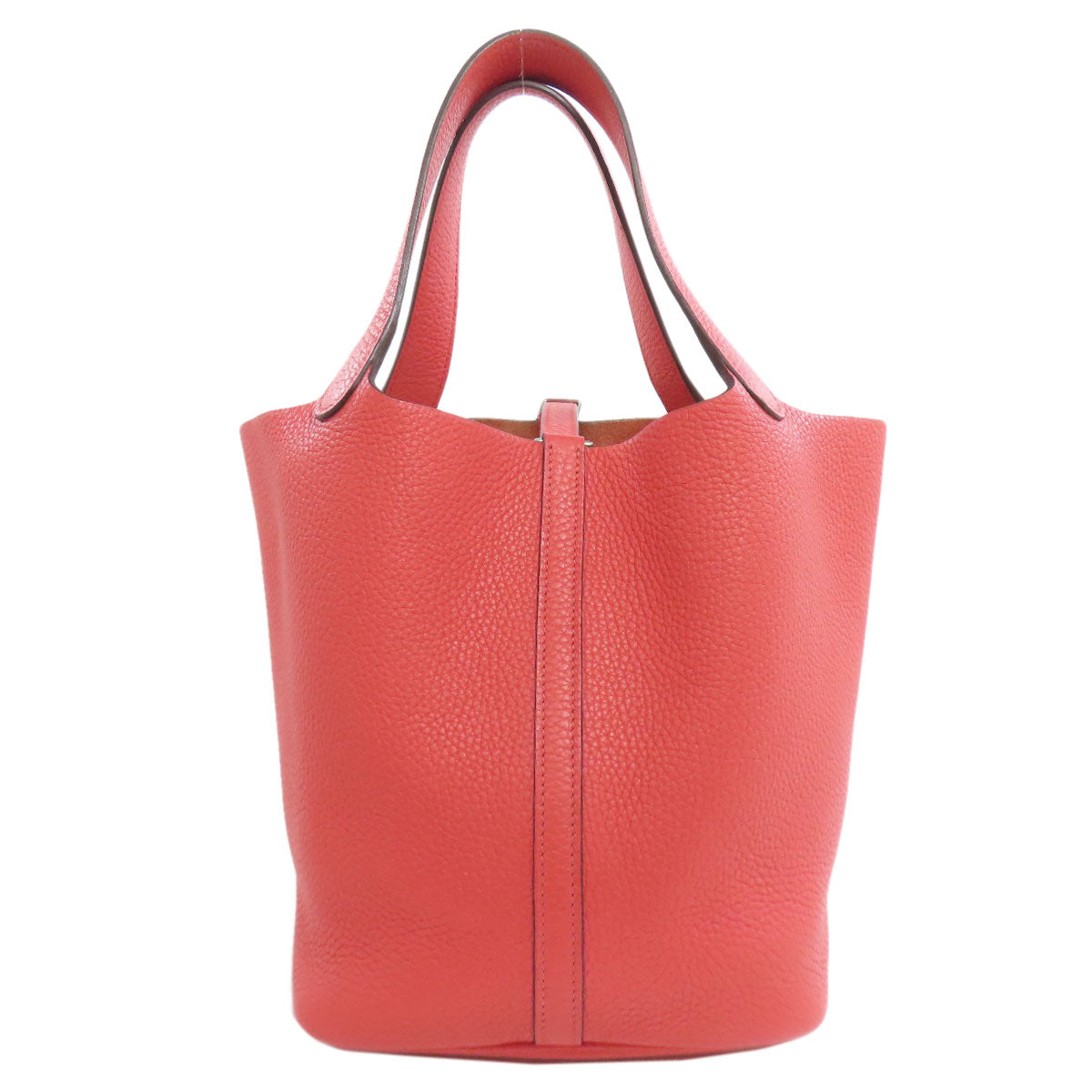 HERMES Picotin Lock MM SilverHardware Handbag Taurillon Clemence Ladies [Used]