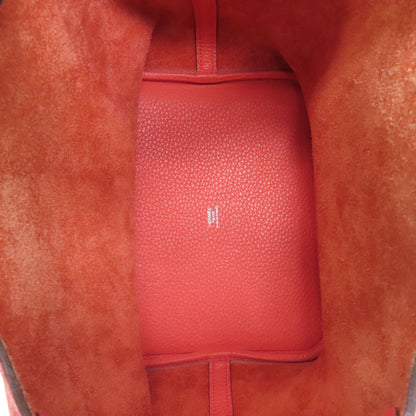 HERMES Picotin Lock MM SilverHardware Handbag Taurillon Clemence Ladies [Used]