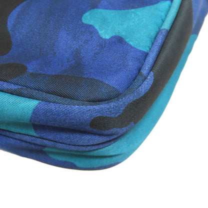 PRADA Camouflage pattern Mini Shoulder Shoulder Bag Nylon Ladies [Used]