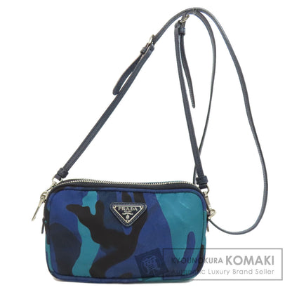 PRADA Camouflage pattern Mini Shoulder Shoulder Bag Nylon Ladies [Used]