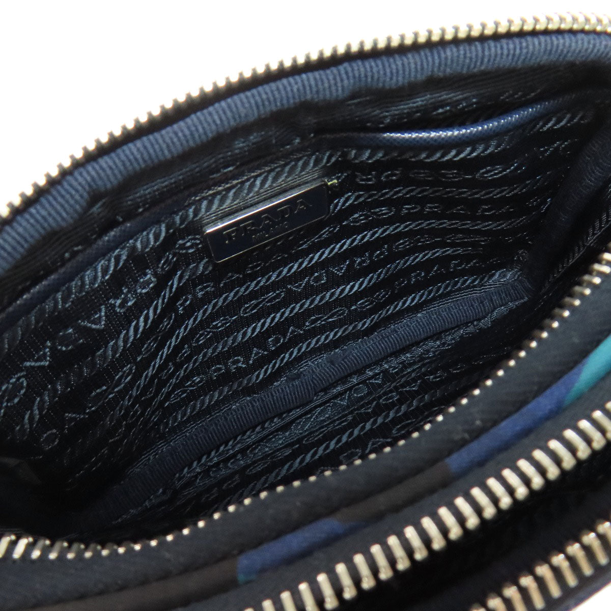 PRADA Camouflage pattern Mini Shoulder Shoulder Bag Nylon Ladies [Used]