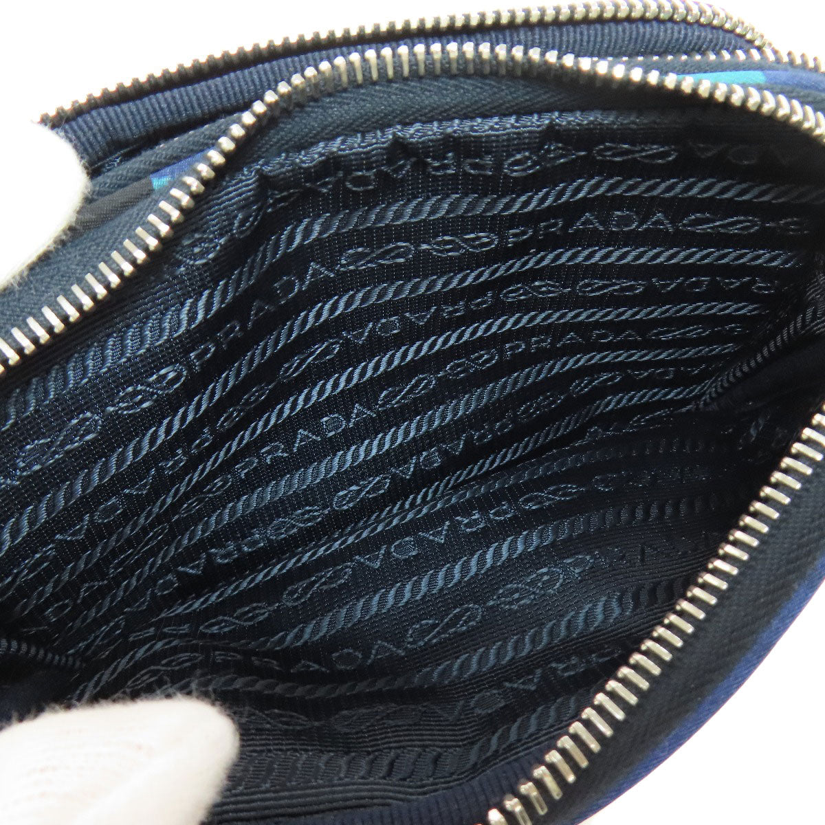 PRADA Camouflage pattern Mini Shoulder Shoulder Bag Nylon Ladies [Used]