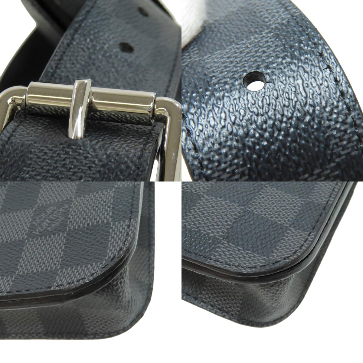 LOUIS VUITTON M6837T Santur Pochette Homme body bag Damier canvas Ladies [Used]