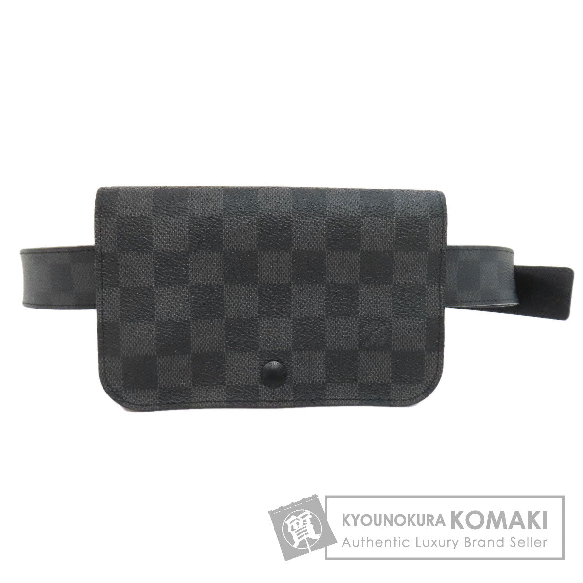 LOUIS VUITTON M6837T Santur Pochette Homme body bag Damier canvas Ladies [Used]