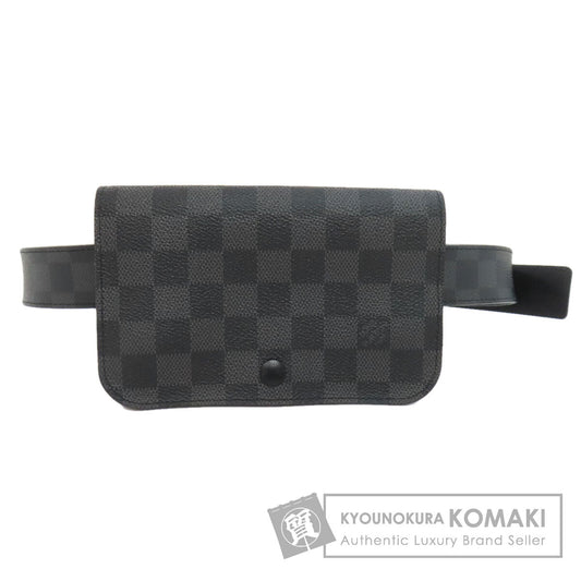 LOUIS VUITTON M6837T Santur Pochette Homme body bag Damier canvas Ladies [Used]