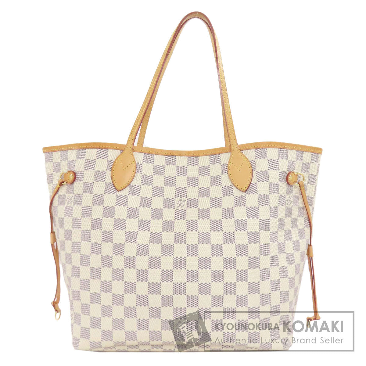 LOUIS VUITTON N51107 Neverfull MM Old Tote Bag Damier canvas Ladies [Used]