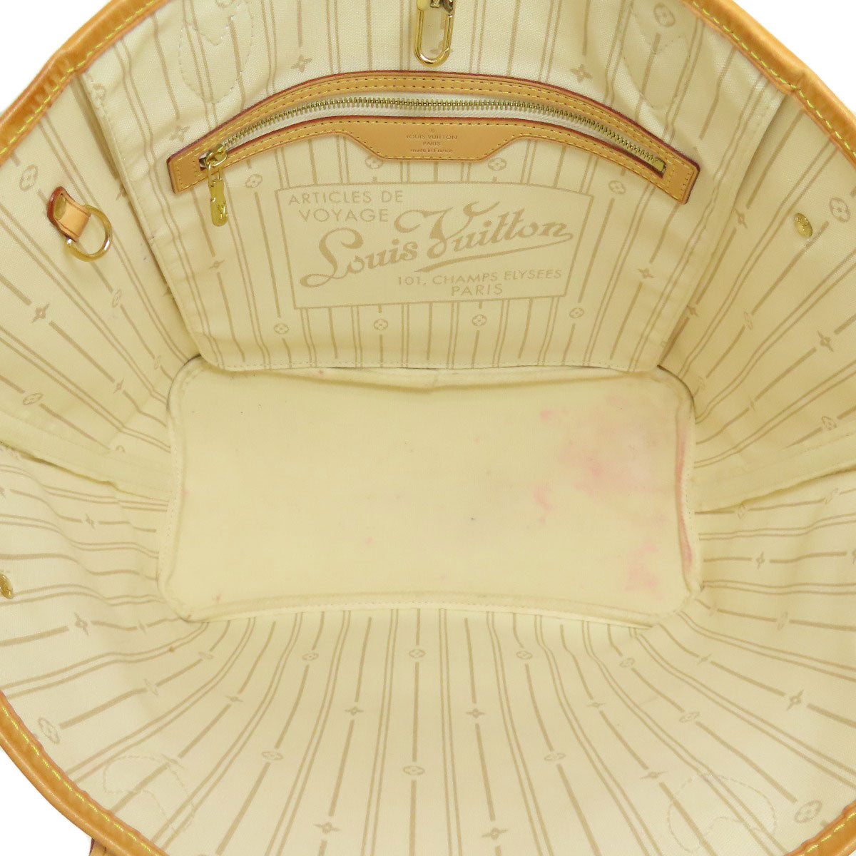 LOUIS VUITTON N51107 Neverfull MM Old Tote Bag Damier canvas Ladies [Used]