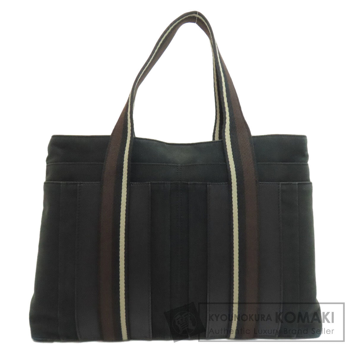 HERMES Trocha Horizontal Zonal MM Tote Bag Canvas Ladies [Used]