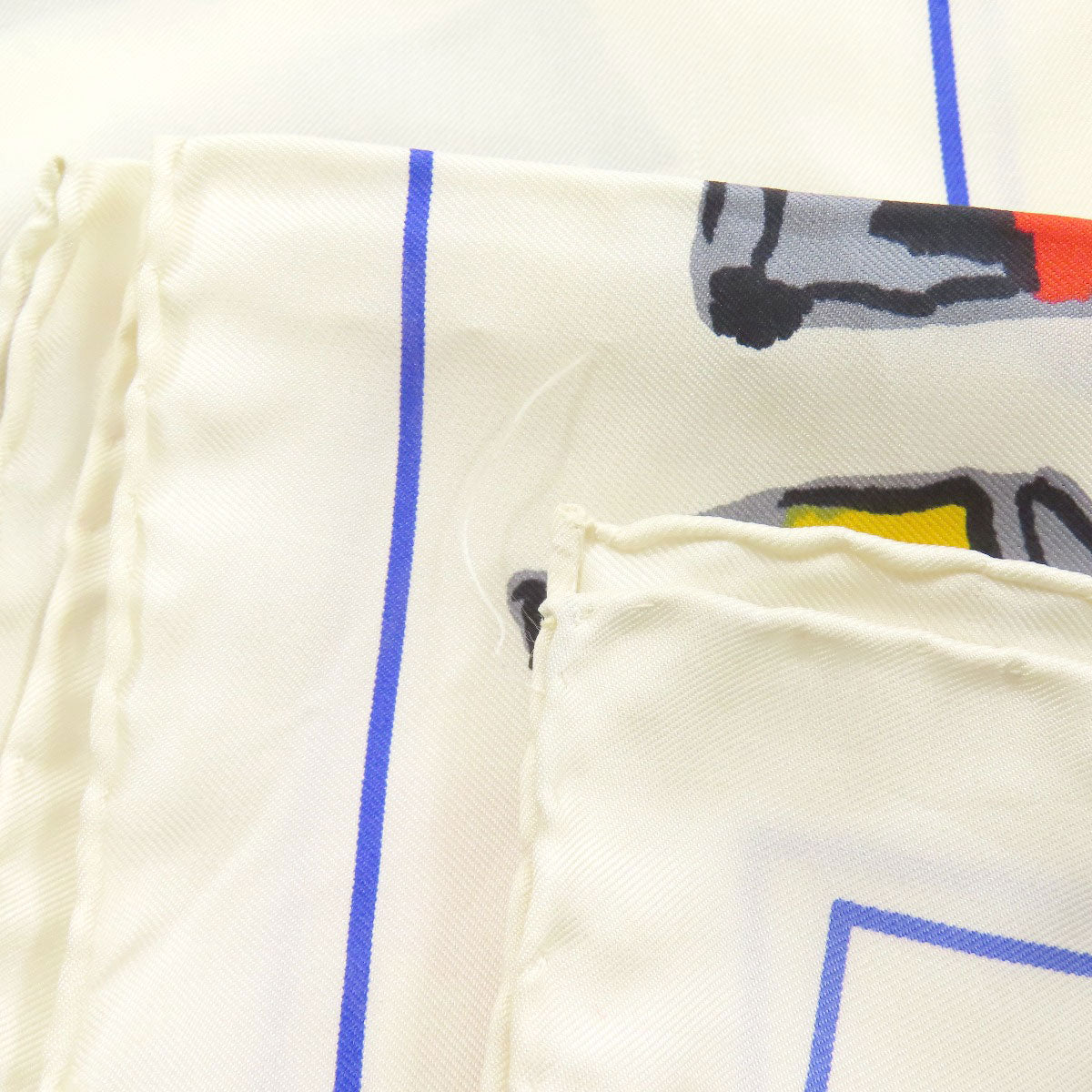 LOUIS VUITTON Paint pattern Scarf Silk Ladies [Used]