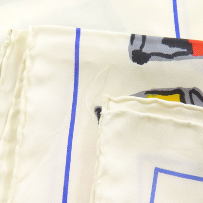 LOUIS VUITTON Paint pattern Scarf Silk Ladies [Used]