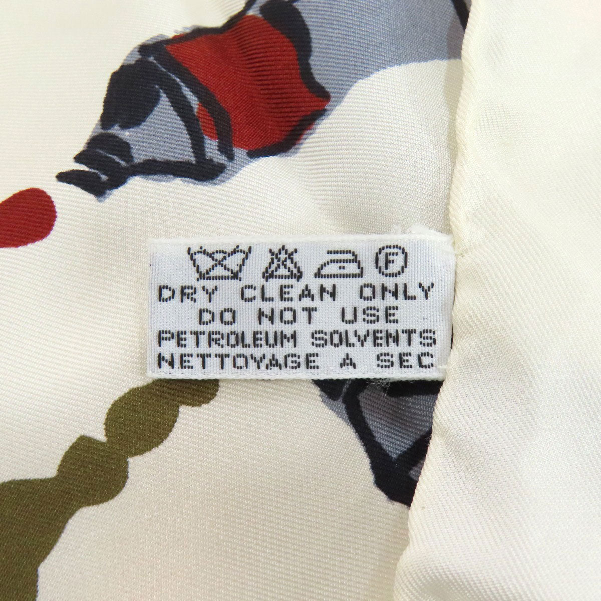 LOUIS VUITTON Paint pattern Scarf Silk Ladies [Used]