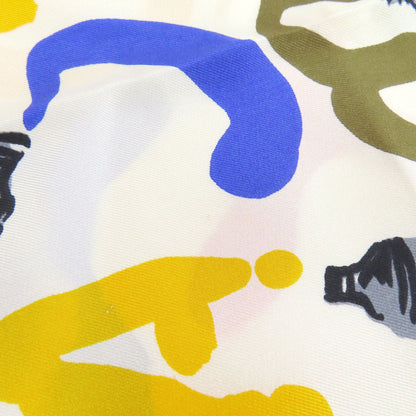 LOUIS VUITTON Paint pattern Scarf Silk Ladies [Used]